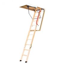 Echelle Coupe Feu 60min Avec Trappe De 70x140cm - Hauteur De 2.34 À 2.80m - Lwf60/70140-280 - Bricoman