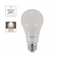 Ampoule A60 E27 9,4w 806lm (60w) 180° - Blanc Neutre 4000k Dimmable - Bricoman