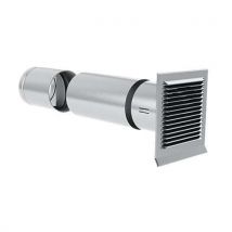 Prises D'Air De Façade Avec Clapet Anti-retour - Pa Car Ø 125 - 1616 Anjos - 1616 - Bricoman