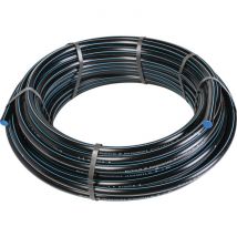 Tube Alimentaire Polyéthylène Pe 100 - Diamètre 20 - L.100 M - Pn 16 - Bricoman