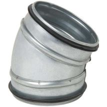 Coude 30° Galva Diamètre 160 Mm - C 30° 160 + Joint - 11098137 Aldes - 11098137 - Tecnomat