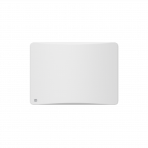 Radiateur Électrique Fixe À Inertie Sèche Céramique Avec Thermostat Interchangeable 1000w Bestherm Oveo Horizontal Blanc - Bricoman