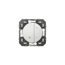 Ecovariateur Dooxie - 2fils - Sans Neutre - Blanc - Bricoman