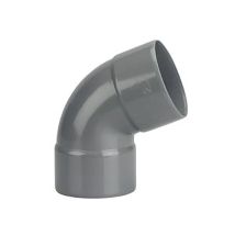 Coude Ff 67°30 - Diamètre: 32 Mm - Gris- Réf : 3096255 - Wavin - Tecnomat