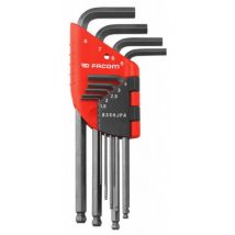 Jeu De 9 Clés Mâles Longues 6 Pans Facom 83sh.jpaapb - Bricoman