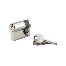 Thirard - Demi-cylindre De Serrure Sa Unikey (achetez-en Plusieurs, Ouvrez Avec La Même Clé), 30x10mm, 3 Clés, Nickel - Thirard - Tecnomat