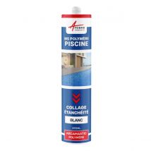 Mastic Piscine Polymère Collage Et Étanchéité: Arcamastic Polymere Blanc - 290 Ml X 1 - Arcane Industries - Bricoman