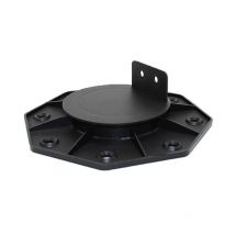 Plot Réglable De 18 À 30 Mm Pour Terrasse Bois Et Composite - Coloris - Noir - Bricoman