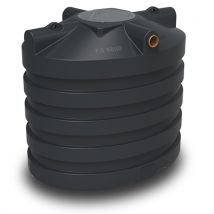 Fosse Septique Ronde 6000 Litres Renforts Circulaires Ds Eau Pour 15 Personnes - Bricoman