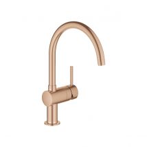 Grohe Minta, Mitigeur Monocommande Évier, Warm Sunset Brossé (32917dl0) - Bricoman