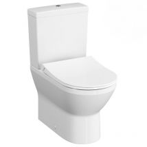 Integra Pack Wc À Poser Sans Bride Avec Abattant Frein De Chute Et Réservoir, Blanc (9859-003-7202) - Bricoman