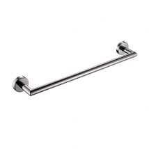 Porte-serviettes De Salle De Bains En Acier Chromé Poli De 45 Cm | Loto - Bricoman