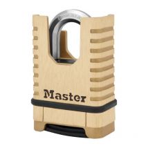 Master Lock Cadenas En Laiton Massif Haute Securite [anse Protegee][a Combinaison] M1177eurd - Bricoman