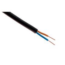 Câble Électrique U-1000 R2v 2x1,5mm² Noir - 100m - Zenitech - Bricoman