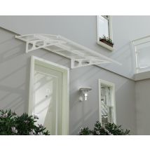 Canopia Marquise De Porte Bordeaux 223.5 X 140 Cm Blanche 223.5x0 - Bricoman