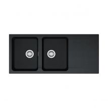 Franke Orion Oid 621 Évier Double Bac Avec Égouttoir En Tectonite Carbone - Bricoman