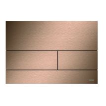 Plaque De Poussée Tece Wc Tecesquare Ii Métal Pour La Technologie À Double Chasse D'Eau, 9240848, Farbe: Or Rose Brossé Pvd (avec Anti-traces De - 