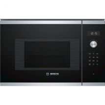 Micro-ondes Grill Encastrable Bosch Bel524ms0 Inox - 20 L - 800 W - Grill 1000 W - Bricoman