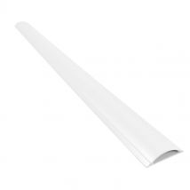 Cache Cable Multimedia Adhesif 70 Mm Longueur 1 M Blanc - Bricoman