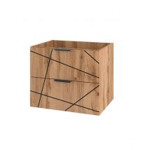 Meuble Sous-vasque 60cm Teren Bois - Bricoman