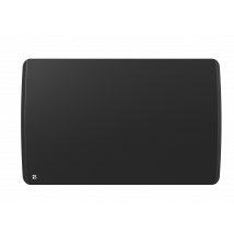 Radiateur Électrique Fixe À Inertie Sèche Céramique 1500w Bestherm Aria Horizontal Noir - Bricoman