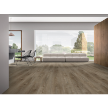 Sol Spc 5/0,30mm : Hamilton (1220 X 228 X 5mm) / Sous-couche Ixpe Intégrée / 100% Waterproof - Bricoman