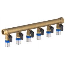 Collecteur Mâle - Femelle 20x27 - 6 Départs Multicouche À Sertir Ø20 À Vannes Noyon & Thiebault - Bricoman