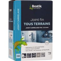 Joint Fin Tous Terrains Bostik Gris 1kg - 30604102 - Bricoman