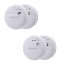 Lot De 4 Détecteurs De Fumée Autonomie 3 Ans - Pile Et Accessoires - Otio - Bricoman