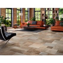 Carrelage Terre Cuite Portofino Gris Taupe 44x66 Cm - Bricoman