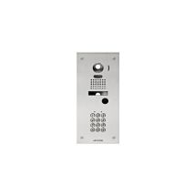 Façade Kjkf D'Adaptation Inox Encastrée Avec Clavier 100 Codes Aiphone - Bricoman