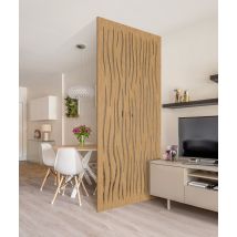 Cloison De Separation Bois Type Claustra Décorative Lianes Chene L.80 X H.180 X 1.9 Cm - Bricoman