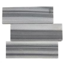 Albedo Pierre - Barettes En Marbre Blanc Marmara - 10x30x1cm - Bricoman