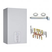 Chaudière Gaz Condensation Niagara C Green 25 Kw Complète (ventouse + Douilles + Dosseret) - Bricoman