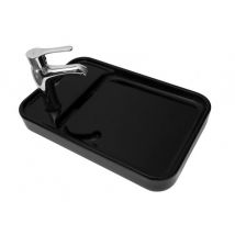 Vasque Céramique Pastille Noir Sarreguemines - Tecnomat