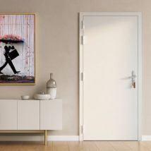 Bloc Porte Palière 30db Coupe-feu Ei30 -pal30- 204x83 Cm Huisserie 66x54 Poussant Gauche - Tecnomat
