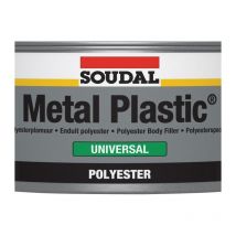 Metal Plastic Universal - Enduit Polyester Pour Carrosserie - Soudal - 2 Kg Vert - Bricoman
