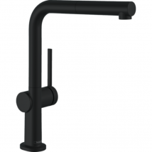 Robinet De Cuisine Avec Douchette Hansgrohe Talis M54 270 Noir Mat - Bricoman