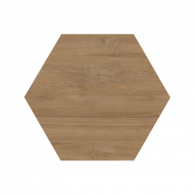Carrelage Sol / Mur Hexagonal Effet Bois Grand Format Hexagono Belice Natural - Bricoman