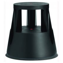 Marchepied Éléphant Roulant Noir - Hauteur De Travail Max. 2.41m - 4111034201 - Bricoman