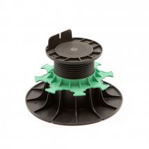 Plot De Terrasse Réglable Pour Lambourde/plot Terrasse Bois 80 À 140 Mm - Jouplast - Carton De 10 Plots - Bricoman