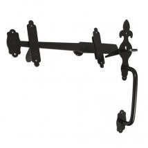 Loquet De Porte À Bascule Noir Afbat - Bricoman