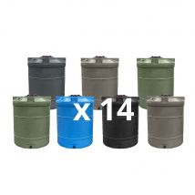 Cuves De Stockage Eau 3000l-lot De 14 - Bricoman