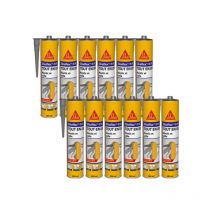 Lot De 12 Mastics Colle Multi-usages Sika Sikaflex 11 Fc Purform - Gris Béton - 300 Ml - Bricoman