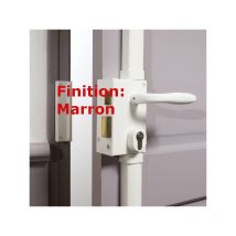 Serrure En Applique Série 73 Bricard Marron - Bricoman