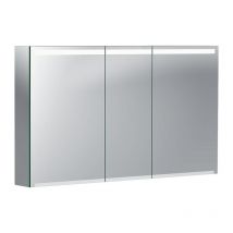 Geberit Option Armoire De Toilette Avec Éclairage, Trois Portes, Largeur 120 Cm, 500207001, 500.207.00.1 - Bricoman