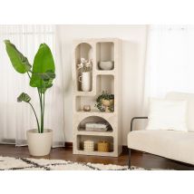 Etagère Avec 5 Niches - Effet Marbre Beige - Luela - Bricoman