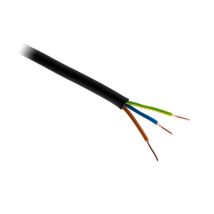 Câble Électrique U-1000 R2v 3g6mm² Noir - 100m - Zenitech - Bricoman