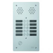 Plaque De Rue Anti-vandale 10 Boutons Urmet - Série 655 - 2 Rangées - Ip53 - Aluminium - Bricoman
