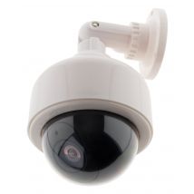 Caméra De Surveillance Extérieure Factice Avec Led - Otio - Bricoman